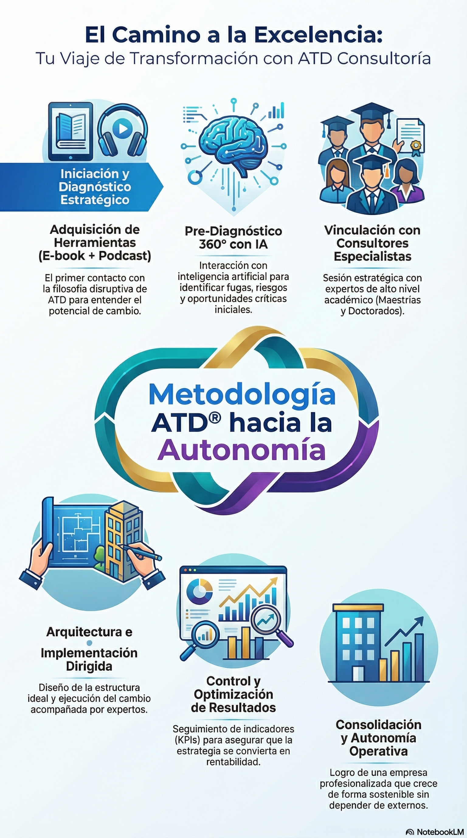 Infografía El Camino a la Excelencia